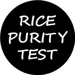 Rice Purity Test Rice Purity